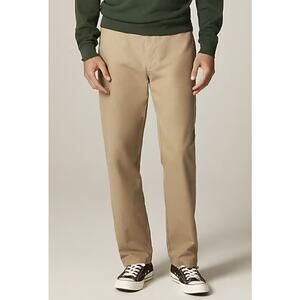 J.Crew Classic Chino Pants Mens W30 L34 Tan Cotton Zip Fly Slant Pockets BE611